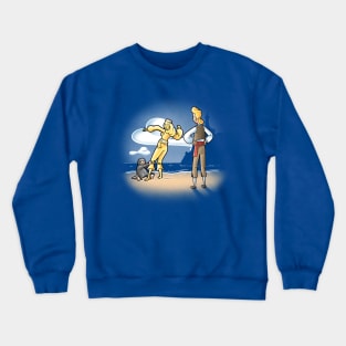 Golden Crewneck Sweatshirt